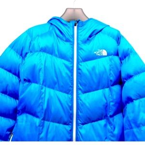 NORTH FACE DOWN PARKA GUC NO CUTS OR HOLES MENS XL FEW LIGHT STAINS IN PICS